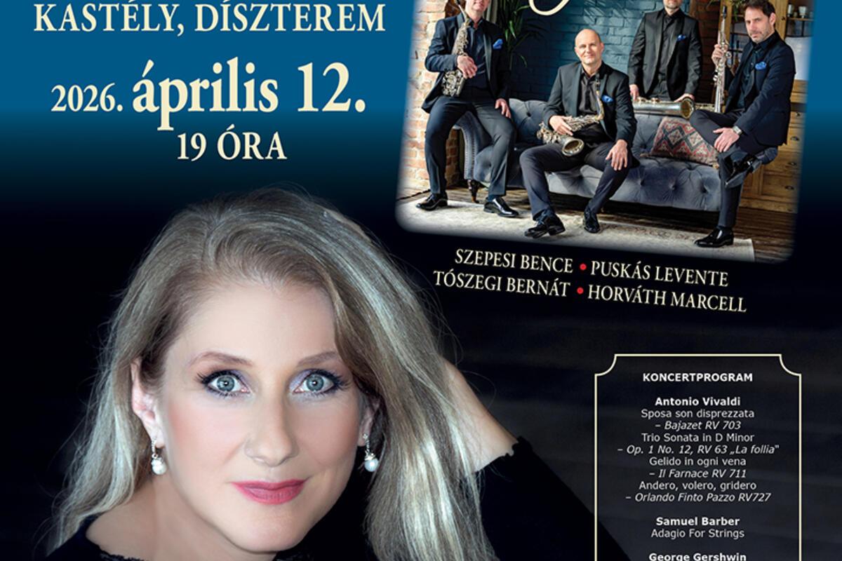 Csordás Klára és a Budapest Saxofon Quartett