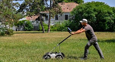 Roncsolásmentes geofizikai felmérés a Gödöllői Királyi Kastély kertjében
