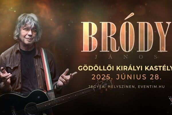 Bródy János koncertje Gödöllőn