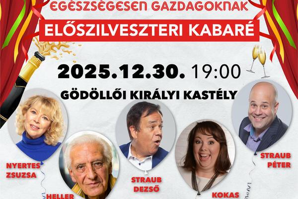 Gyógyul a (z)sebünk! Egészségesen gazdagoknak - Előszilveszteri kabaré
