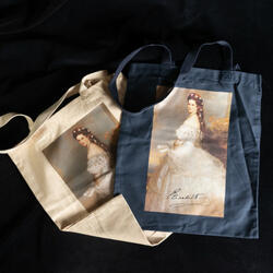 Canvas bag with Sisi's picture