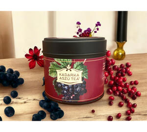 Kadarka tea fémdobozban