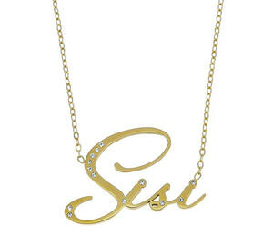 Sisi feliratos nyaklánc