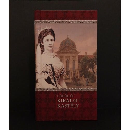 Notebook decorated with a picture of Queen Elisabeth and the Royal Palace of Gödöllő