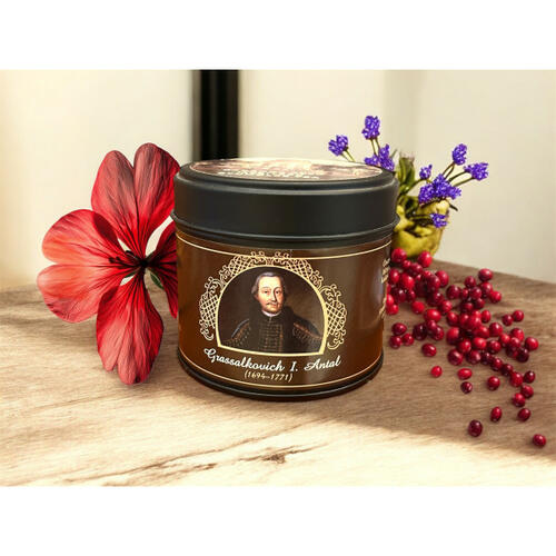 Grassalkovich tea fémdobozban