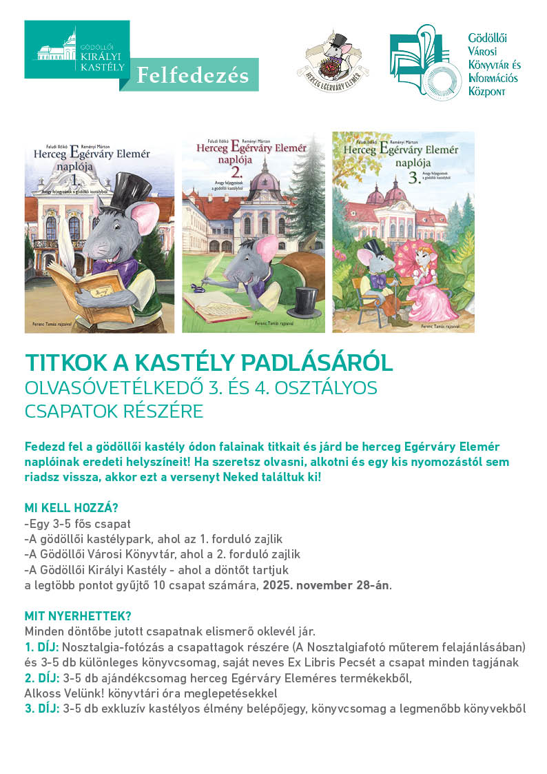  Olvasóvetélkedő 3. és 4. osztályos csapatok részére