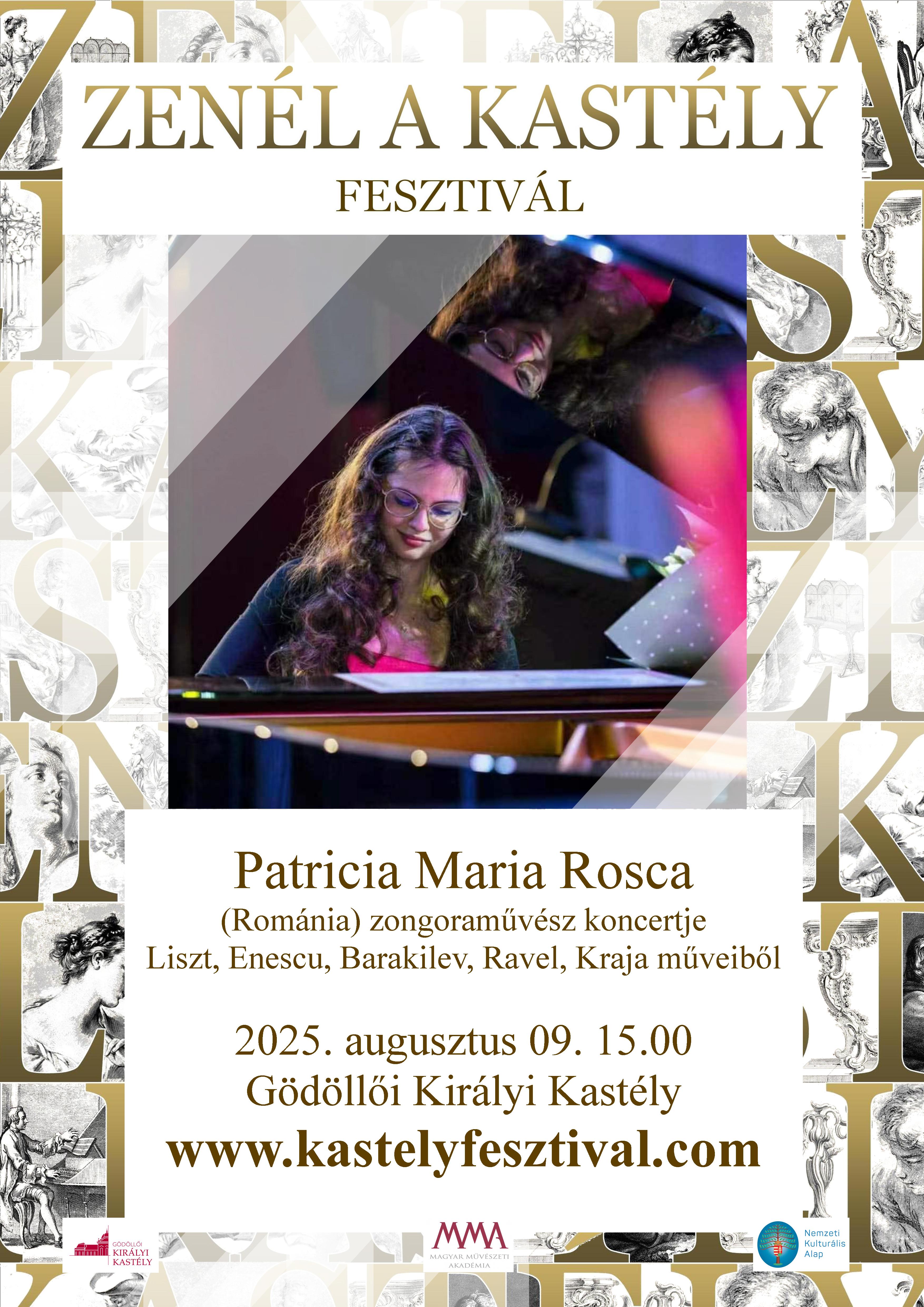 ZENÉL A KASTÉLY FESZTIVÁL | Patricia Maria Rosca (Románia) zongoraművész koncertje