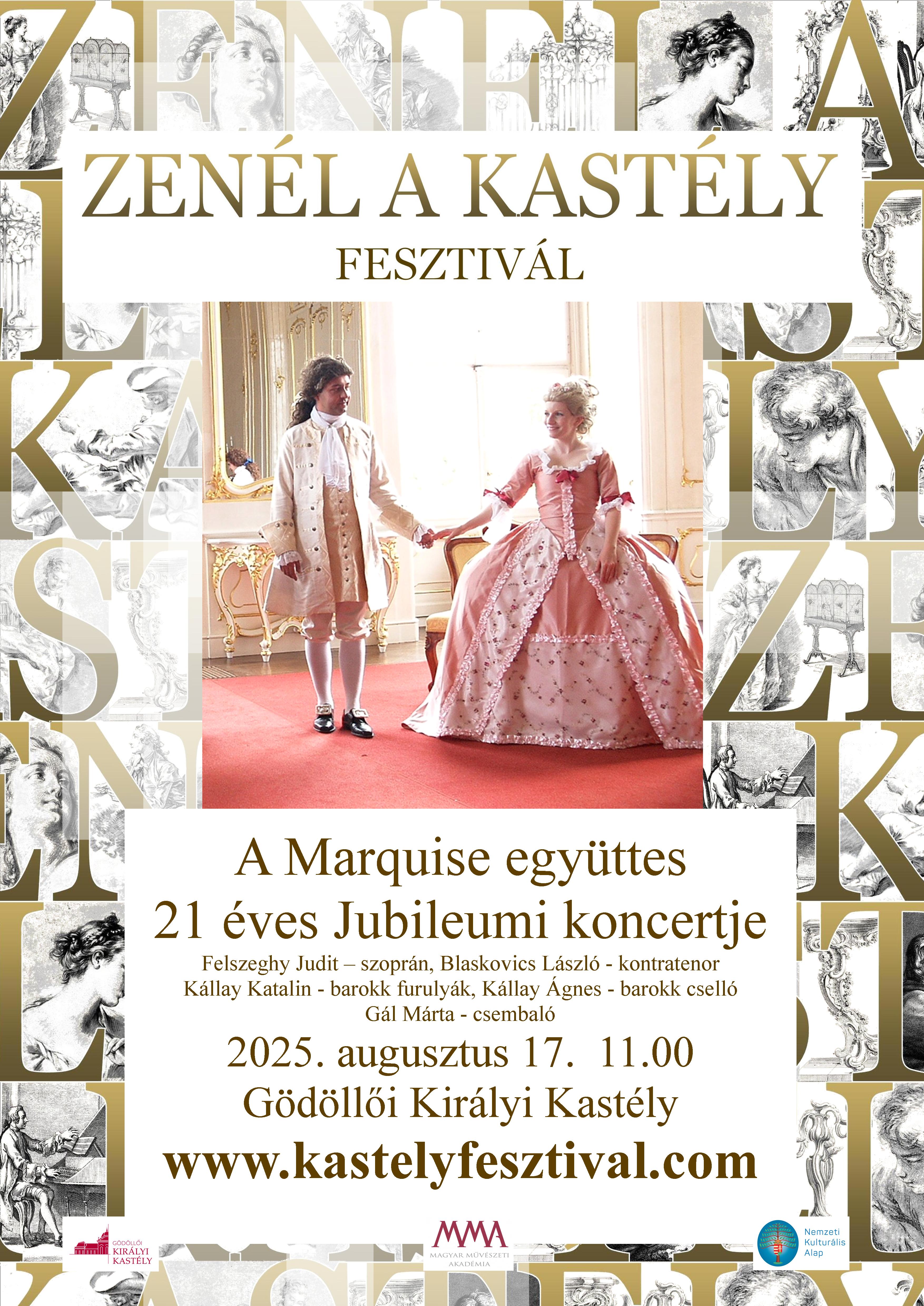 ZENÉL A KASTÉLY FESZTIVÁL | A Marquise együttes 21 éves jubileumi koncertje