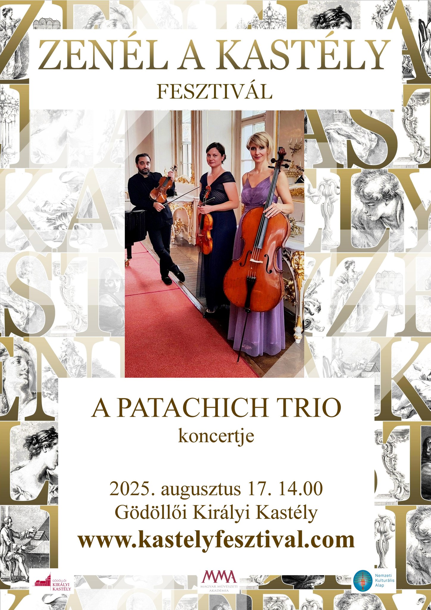 ZENÉL A KASTÉLY FESZTIVÁL | A Patachich Trio koncertje